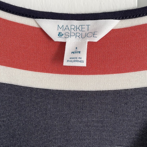 NWOT Market & Spruce wrap front dress - Picture 3 of 4